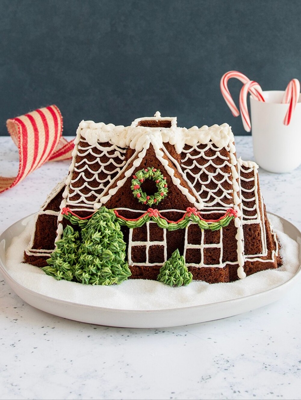 NORDIC WARE Gingerbread House Bundt Cake Pan